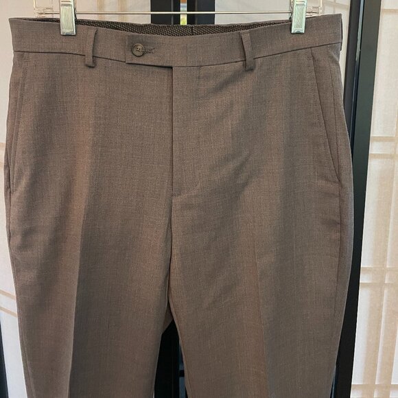 Kenneth Cole Men's Slim-Fit Dress Pants 32" x 28" - Picture 2 of 8